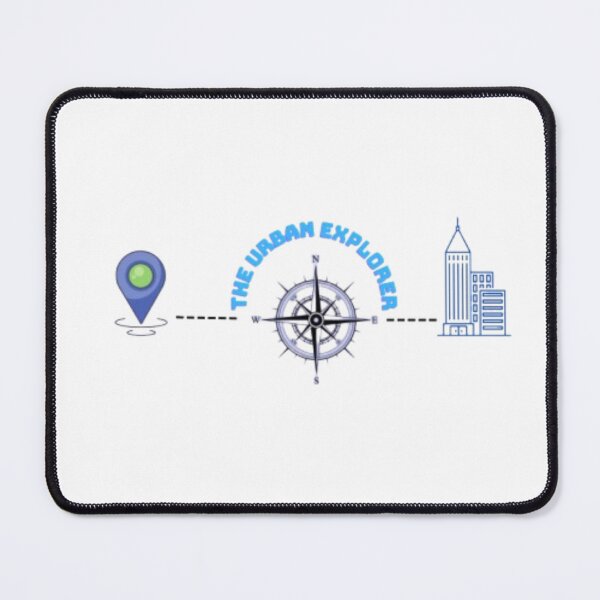 Item preview, Premium Urban Explorer Compass Skyline Streetwear Aesthetic designed and sold by The Urban Explorer.