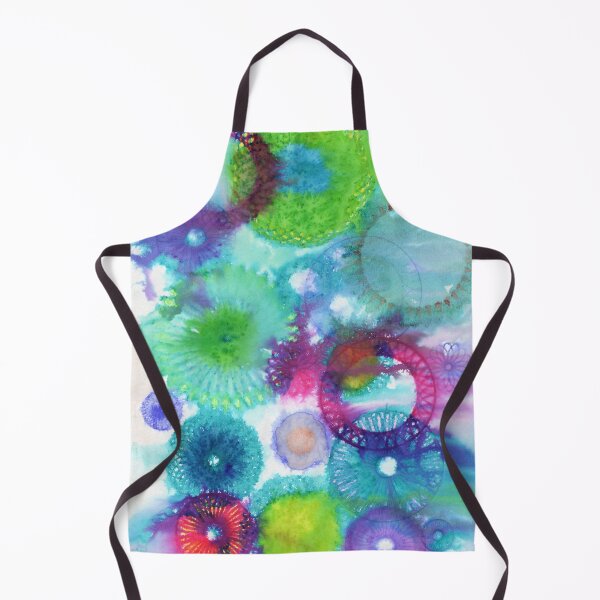 Item preview, Celestial Bloom in Aqua Light designed and sold by wildematter.