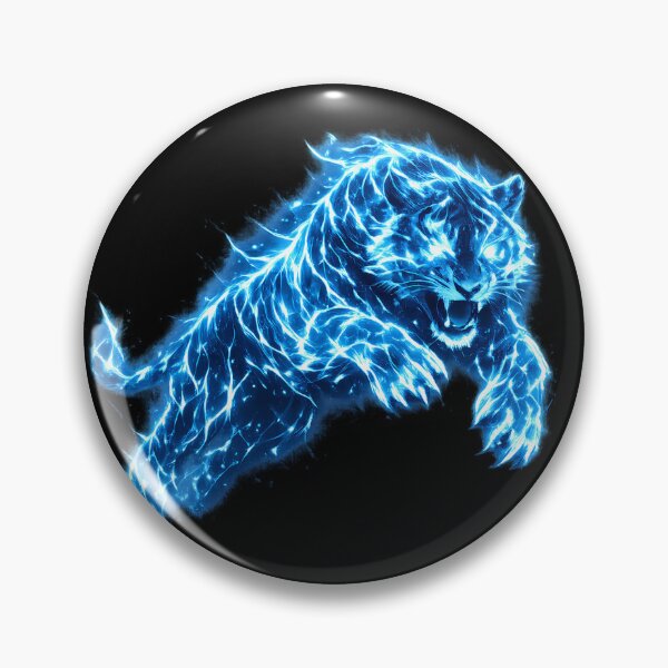 Item preview, Electric Storm Tiger – Pure Energy Unleashed designed and sold by Culture Atlas .
