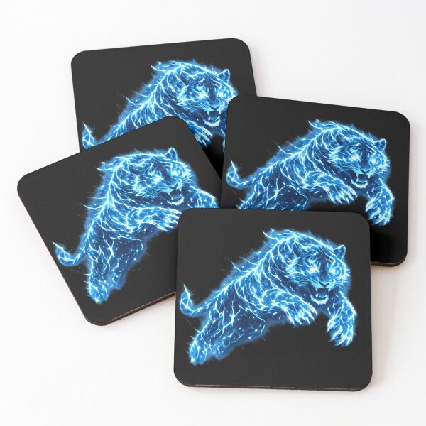 Item preview, Electric Storm Tiger – Pure Energy Unleashed designed and sold by Culture Atlas .