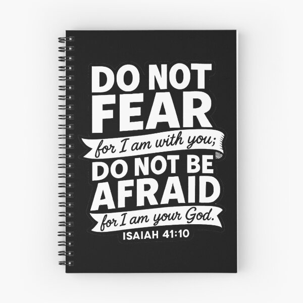 Item preview, Isaiah 41:10 Do Not Be Afraid For I Am Your God designed and sold by plushism.