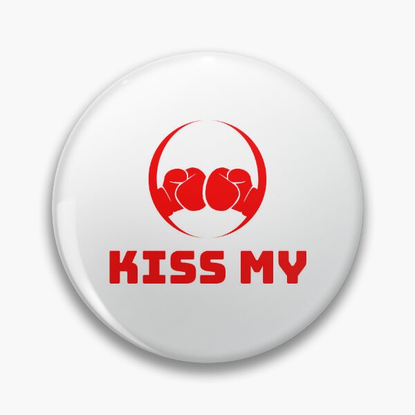 Item preview, kiss my gloves boxing sticker designed and sold by classicscreative.
