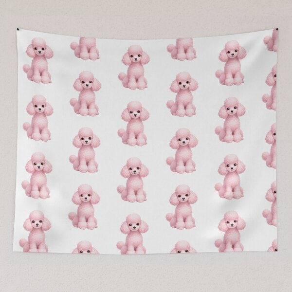 Item preview, Pink Dog Poodle  designed and sold by SOUFIANE1991.