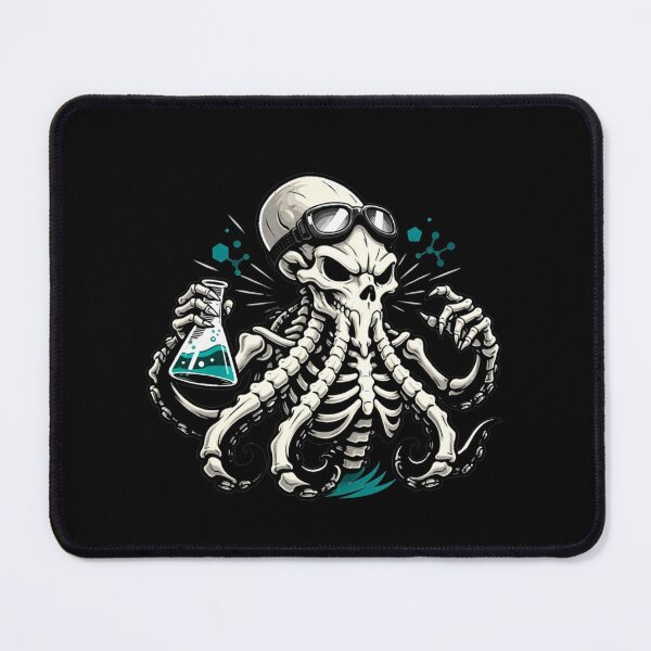 Item preview, Scientist Octopus Skeleton – STEM Lab Science Aesthetic Art designed and sold by ColorSplash123.