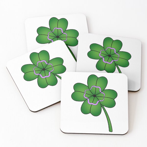 Item preview, Four Leaf Clover - Purple designed and sold by ajoymoon.