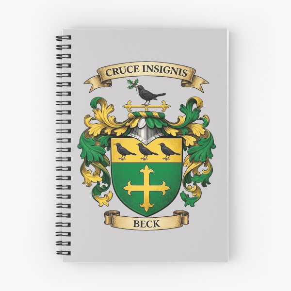 Item preview, The Beck Family Coat of Arms designed and sold by BagTown Clans.