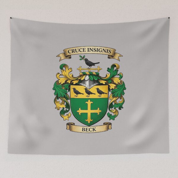 Item preview, The Beck Family Coat of Arms designed and sold by BagTown Clans.