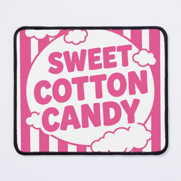 Item preview, Bold Pink Sweet Cotton Candy Retro Typography designed and sold by Imaginationbeyond.