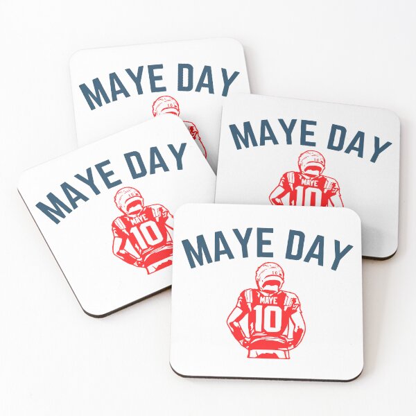 Item preview, Maye Day 10 QB,  Drake Maye Football  designed and sold by EdificaturasArt.