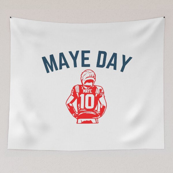 Item preview, Maye Day 10 QB,  Drake Maye Football  designed and sold by EdificaturasArt.