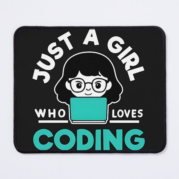 Item preview, Just A Girl Who Loves Coding Women In Tech designed and sold by Zenith Design.