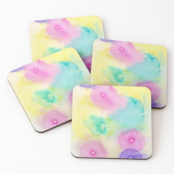 Item preview, Soft Orbits in Lemon Light designed and sold by wildematter.