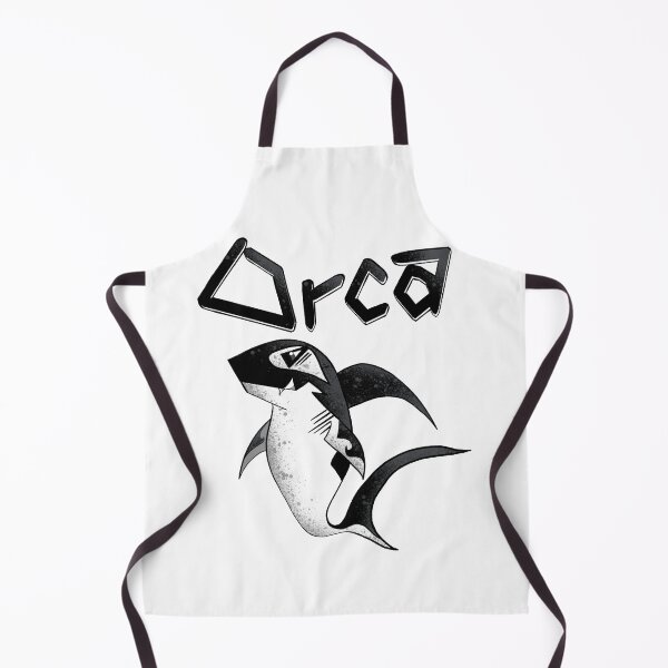 Item preview, Orca Shark - Black White Grunge Illustration designed and sold by TheArtOfTreble.