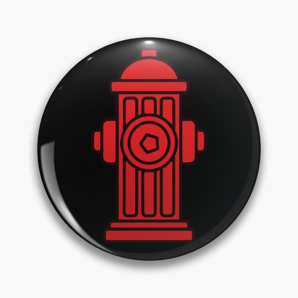Item preview, Bold Red Fire Hydrant Minimalist Graphic Art designed and sold by Imaginationbeyond.