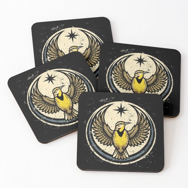 Item preview, Western Meadowlark - Resistance Symbolic Vigilance Emblem - Vintage Distressed designed and sold by borenclolahroy.