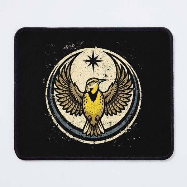 Item preview, Western Meadowlark - Resistance Symbolic Vigilance Emblem - Vintage Distressed designed and sold by borenclolahroy.