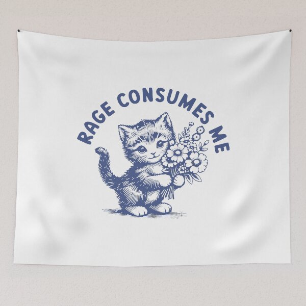 Item preview, Rage Consumes Me  designed and sold by phyllishayes.