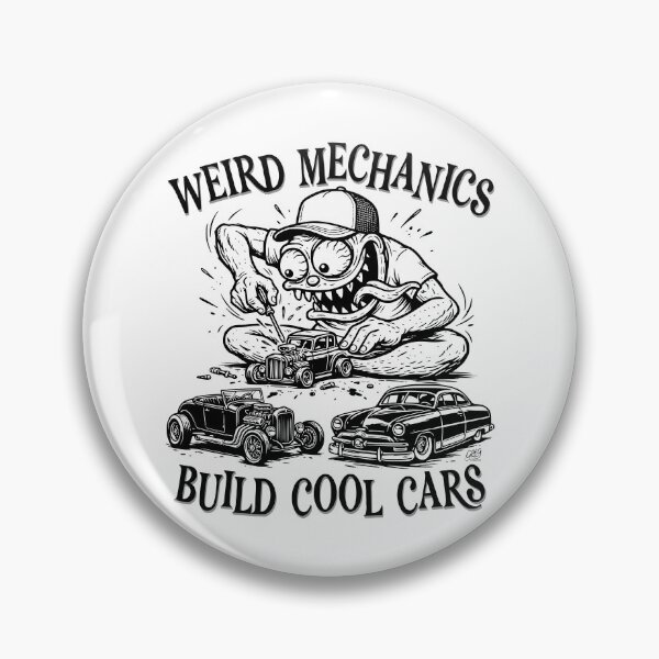 Item preview, Weird Mechanics Build Cool Cars - Car Culture Design designed and sold by Automotive Art by Greg.