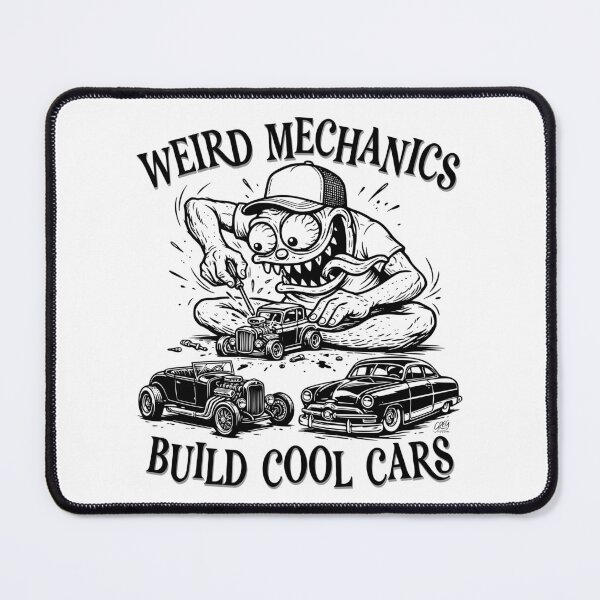Item preview, Weird Mechanics Build Cool Cars - Car Culture Design designed and sold by Automotive Art by Greg.