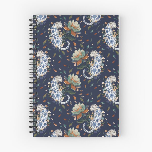 Item preview, Porcelain Leopard Floral Night designed and sold by mmartabc.