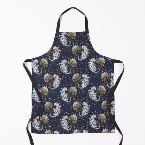 Item preview, Porcelain Leopard Floral Night designed and sold by mmartabc.