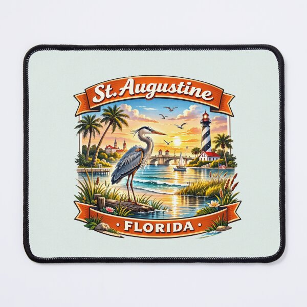 Item preview, St. Augustine, Florida - Heron Bird in Marsh designed and sold by Myra365Art.