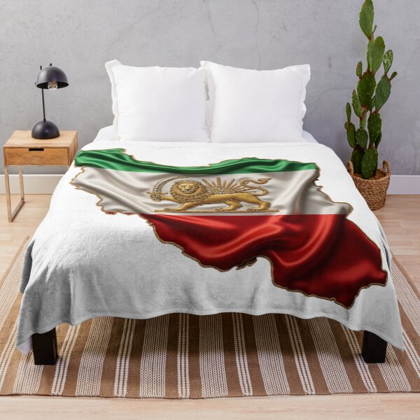 Item preview, Persian Pahlavi Flag designed and sold by My Joyful Charm Store.