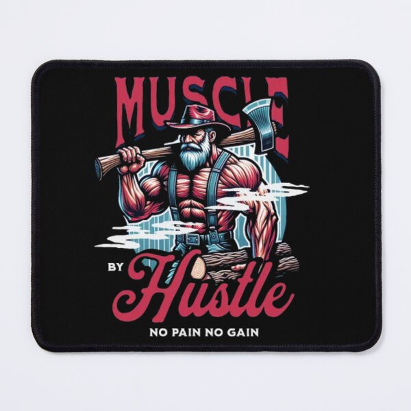 Item preview, The Hardworking Hero: Muscle by Hustle Strength Design designed and sold by GenZFashion000.