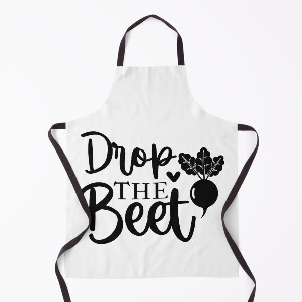 Item preview, Drop The Beet Funny Kitchen Quote - Humorous Vegan Chef Cooking Pun Art designed and sold by FuzionRaptor.