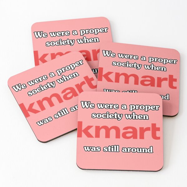 Item preview, We Were A Proper Society With Kmart  designed and sold by Cat Haven & Rescue .