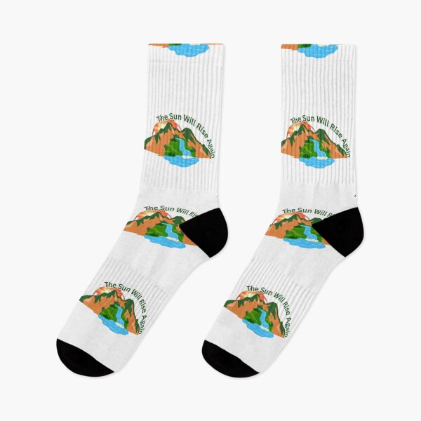 Item preview, The Sun Will Rise Again - Nature Sunrise Waterfall Adventure designed and sold by The Urban Explorer.
