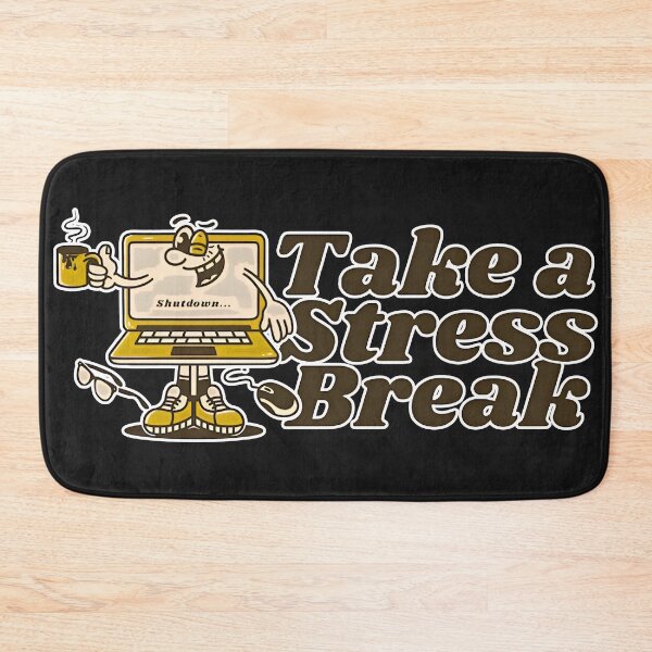 Item preview, Take A Stress Break Funny Programmer Shutdown Design designed and sold by Zenith Design.