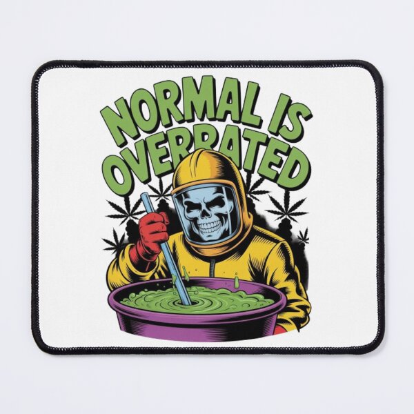 Item preview, Normal Is Overrated – Rebel Hazmat Skull Graphic designed and sold by NewUSShop.