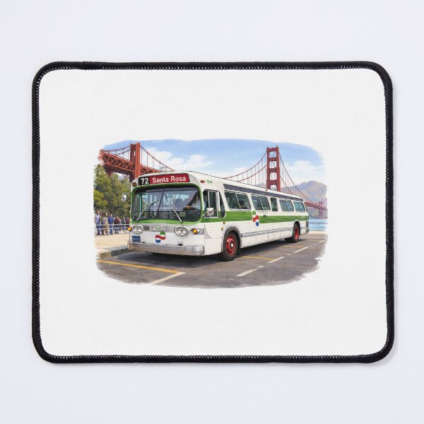 Item preview, Golden Gate Transit GM new look at Golden Gate Bridge. designed and sold by StopRequest.