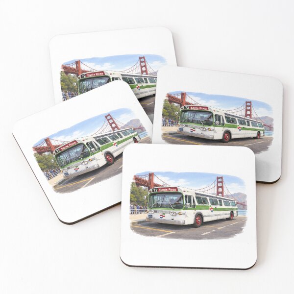 Item preview, Golden Gate Transit GM new look at Golden Gate Bridge.  designed and sold by StopRequest.