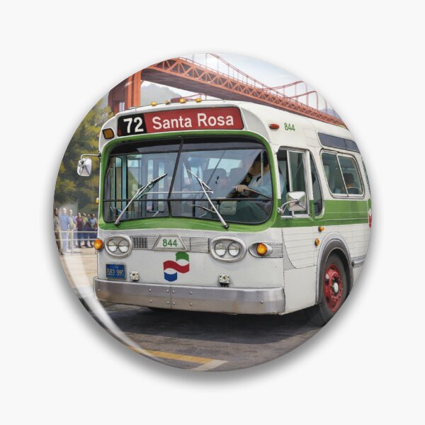 Item preview, Golden Gate Transit GM new look at Golden Gate Bridge.  designed and sold by StopRequest.