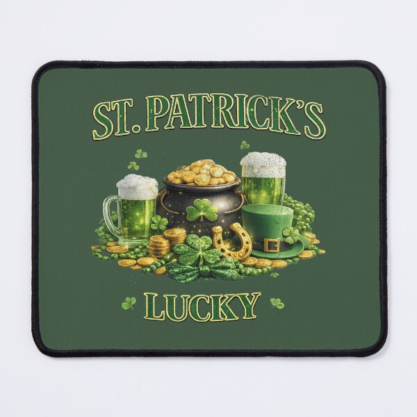 Item preview, St. Patrick’s Lucky Shirt – Pot of Gold, Green Beer & Shamrocks designed and sold by donwillisjrart.