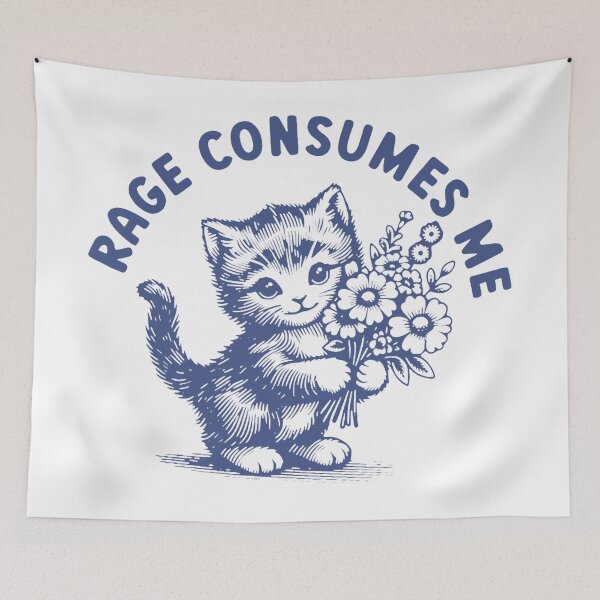 Item preview, Rage Consumes Me  designed and sold by gracepegueroo.