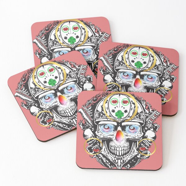 Item preview, Sovereign of Shadows - Colorful Jeweled Skull designed and sold by Mini Pixel Perfect Co..