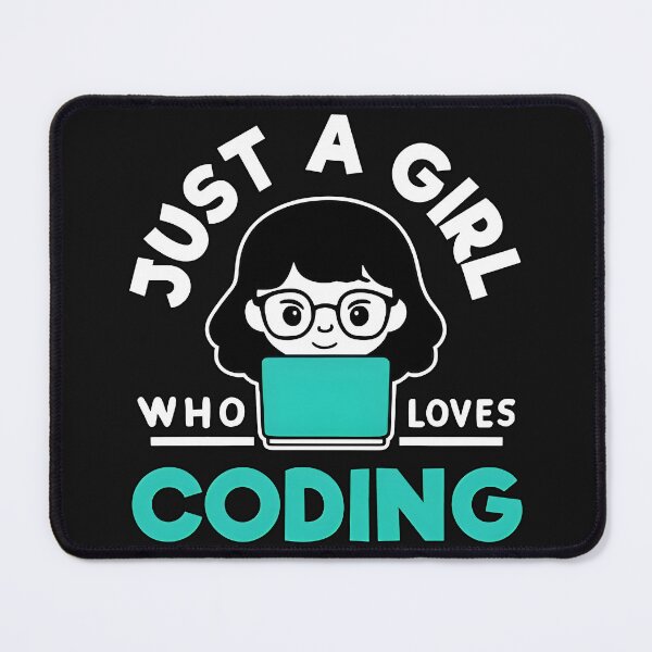 Item preview, Just A Girl Who Loves Coding Women In Tech designed and sold by Zenith Design.