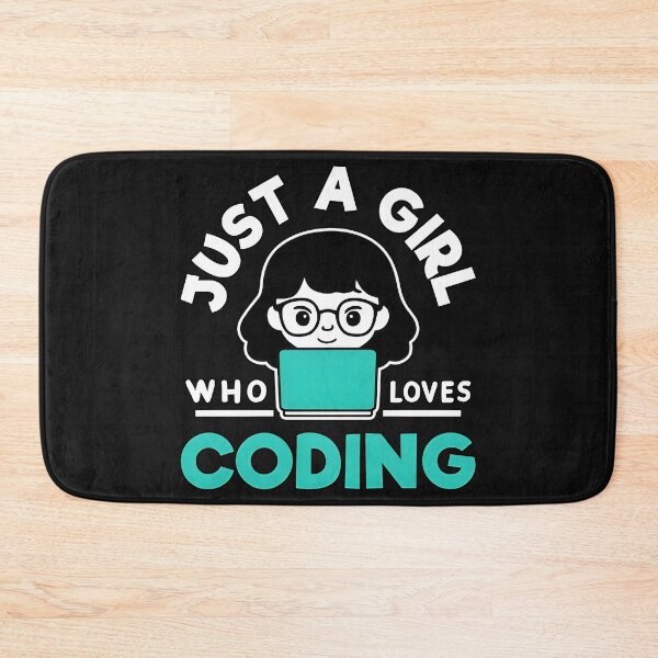 Item preview, Just A Girl Who Loves Coding Women In Tech designed and sold by Zenith Design.