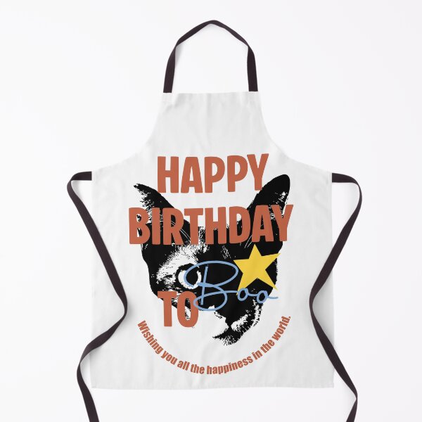 Item preview, happy birthday to Boo to the cat designed and sold by CATFORLIFEART.