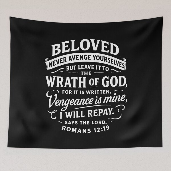 Item preview, Romans 12:19 Vengeance Is Mine Says The Lord designed and sold by plushism.