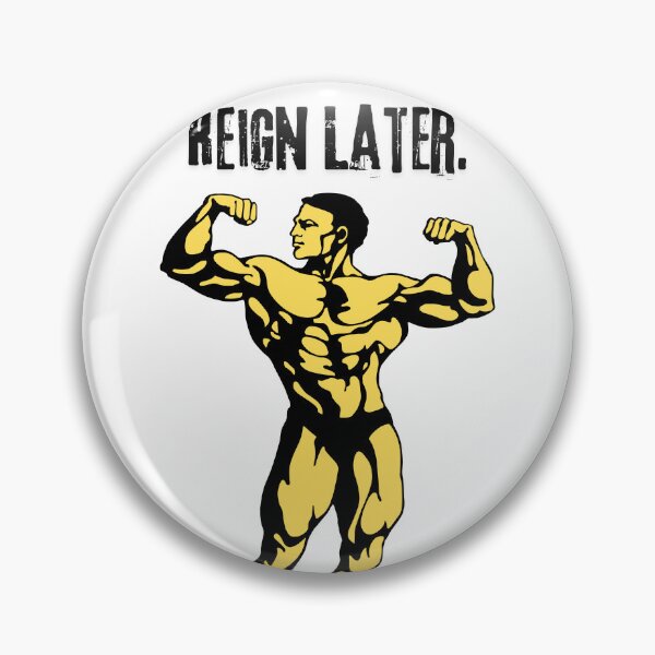 Item preview, Golden Bodybuilder Suffer Now Reign Later Art designed and sold by poomfitshirt.
