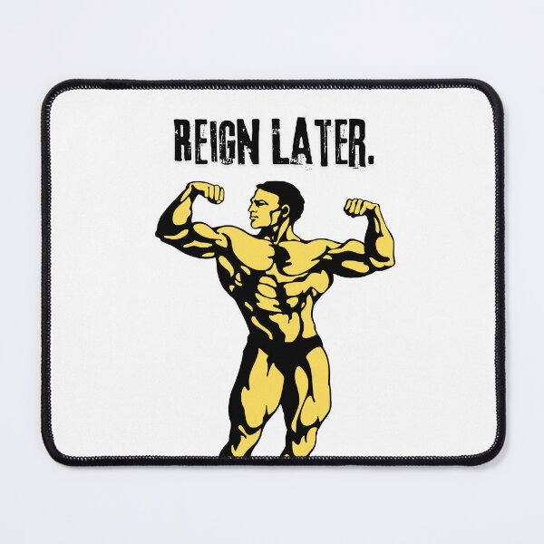 Item preview, Golden Bodybuilder Suffer Now Reign Later Art designed and sold by poomfitshirt.