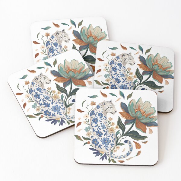 Item preview, Porcelain Leopard Garden designed and sold by mmartabc.