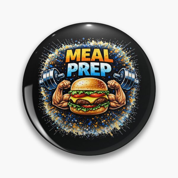 Item preview, Meal Prep Gym Humor Food Fitness Design designed and sold by Wolf Garage.