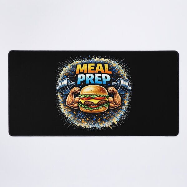 Item preview, Meal Prep Gym Humor Food Fitness Design designed and sold by Wolf Garage.