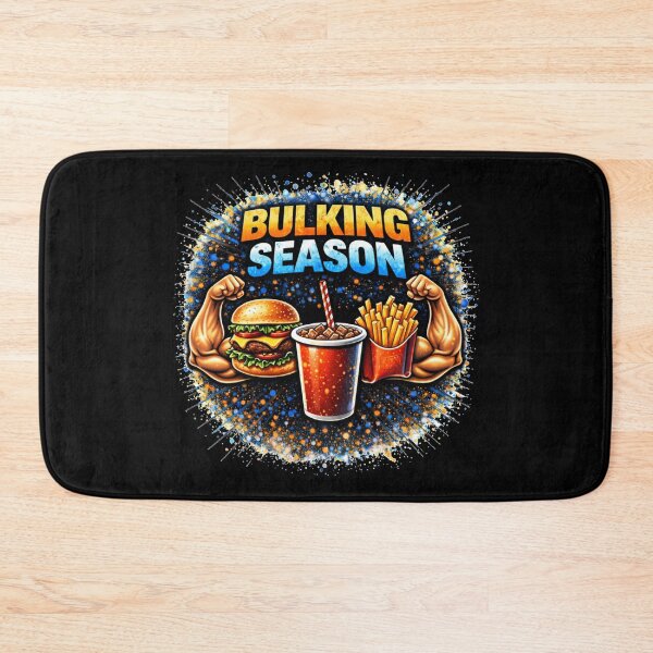 Item preview, Bulking Season Gym Humor Food Fitness Design designed and sold by Wolf Garage.