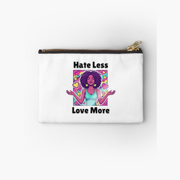 Item preview, Hate Less, Love More – Pop Art Sticker & Gift Collection designed and sold by justgirlietingz.